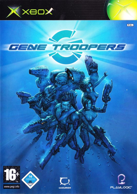 Gene Troopers box art for Xbox